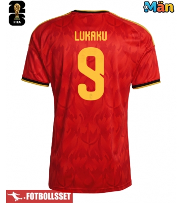 Belgien Romelu Lukaku #9 Hemmatröja VM 2026 Kortärmad